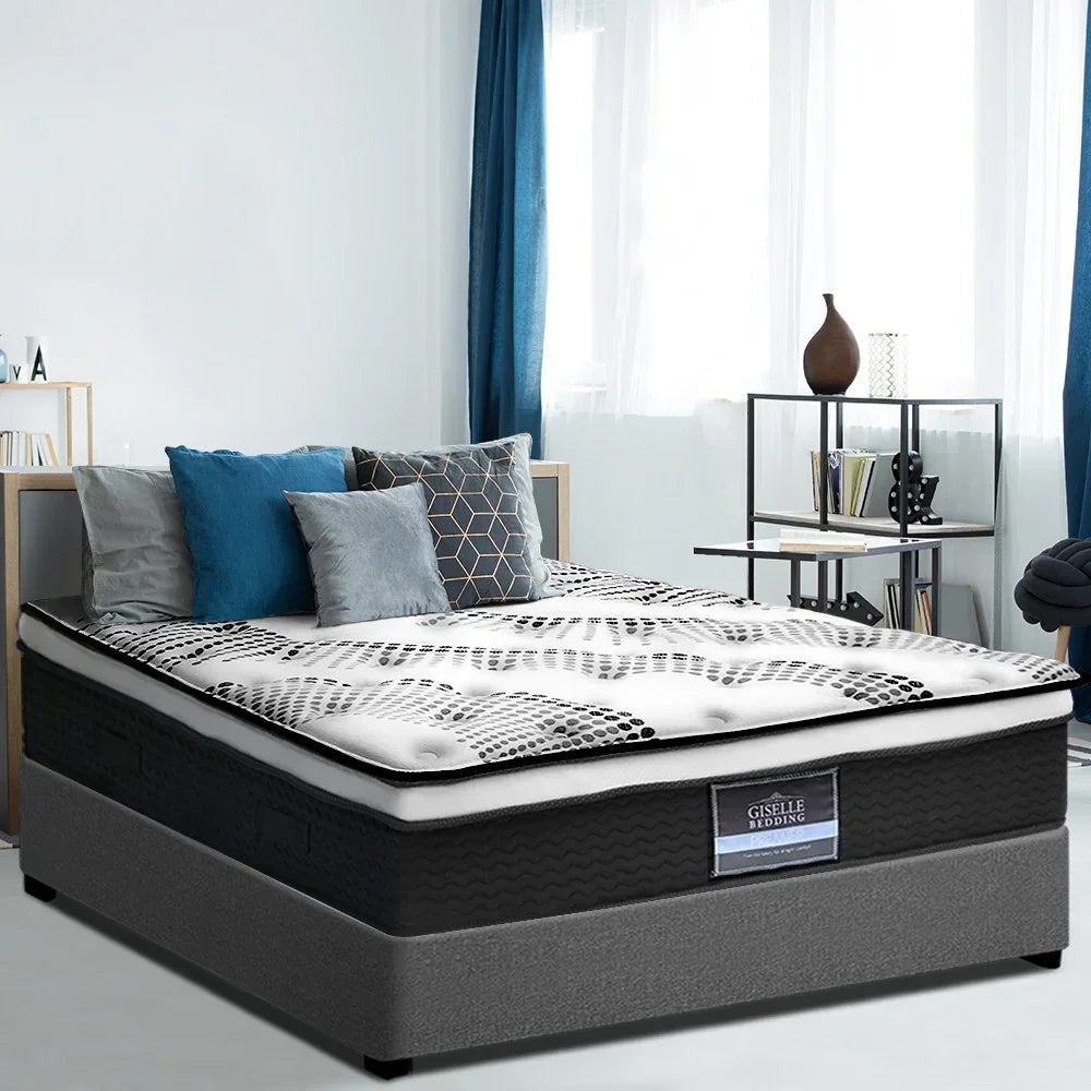 Giselle Bedding 32cm Mattress Euro Top Single - Stacks Warehouse
