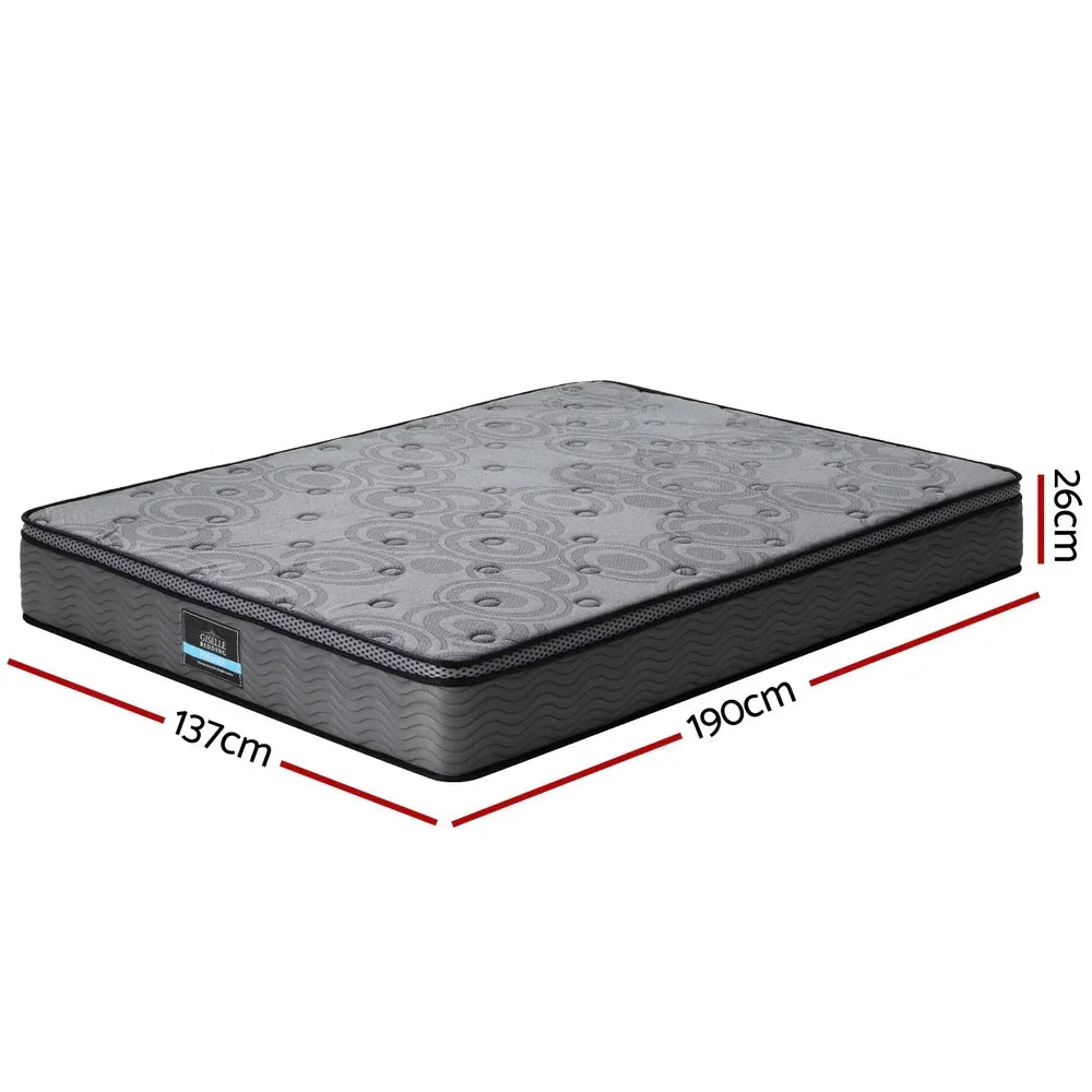 26cm Mattress Bed Giselle Double - Flea Market