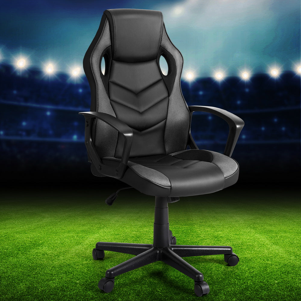 Artiss High-Back Gaming Chair, Grey