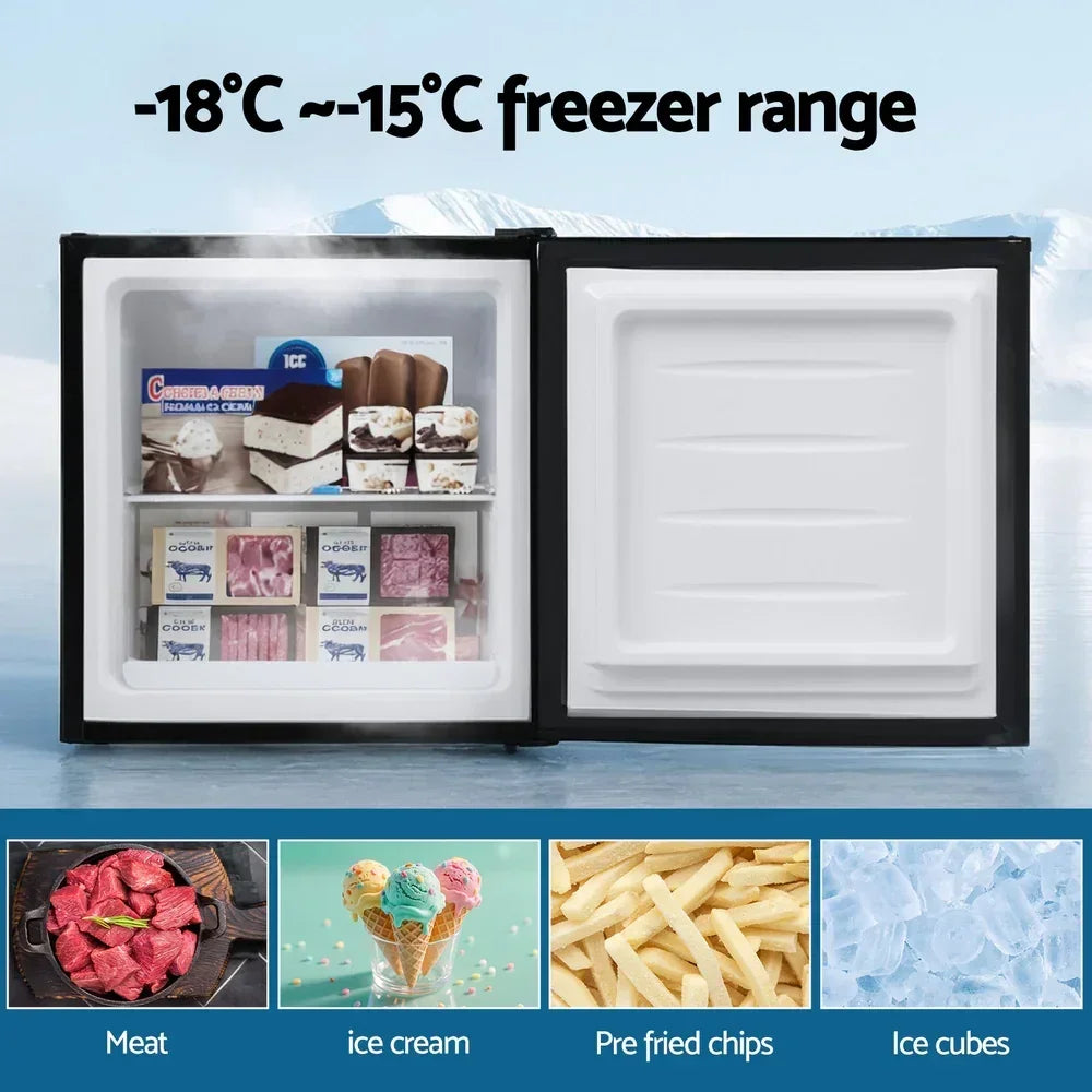 Devanti 31L Upright Freezer - Black