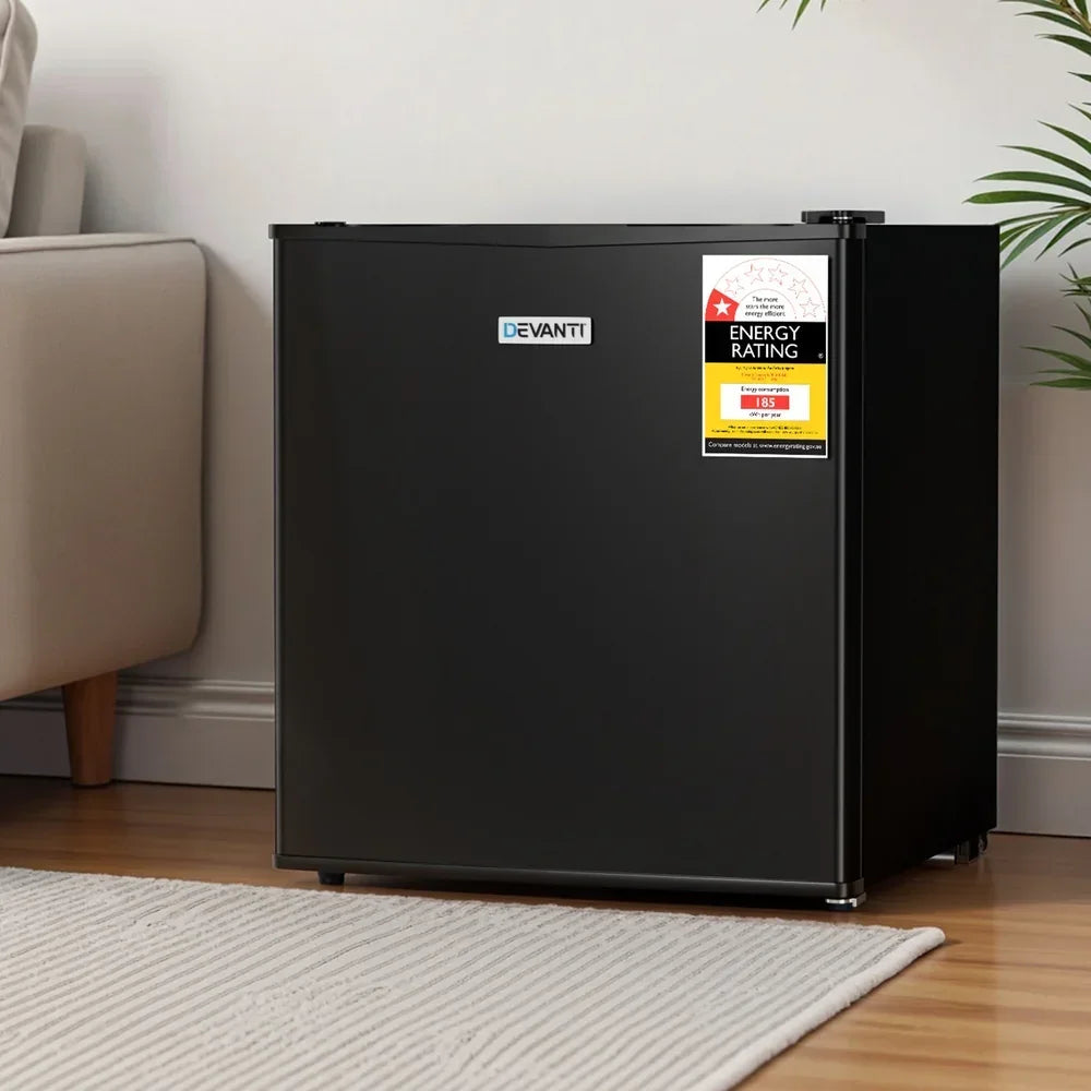Devanti 31L Upright Freezer - Black