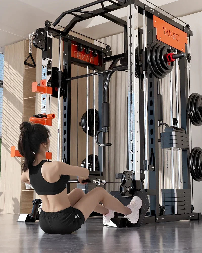 SmartFit M1 Ultra Smith Machine 130kg - Multi-Functional Home Gym