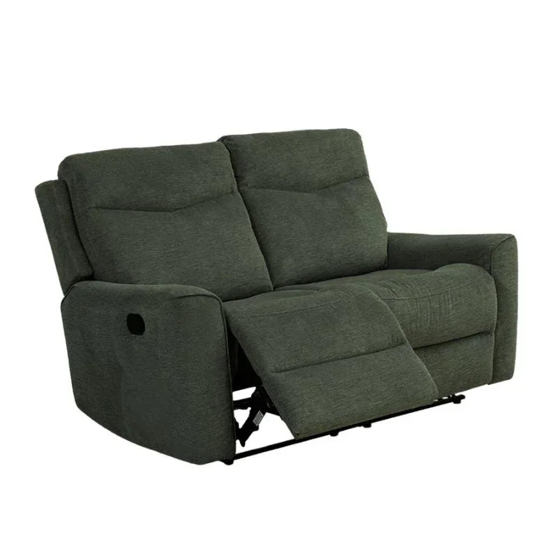 Fabric Motion Recliner Sofa Set Cosmic Dark Gray Manual 3+2 Seater - Stacks Warehouse