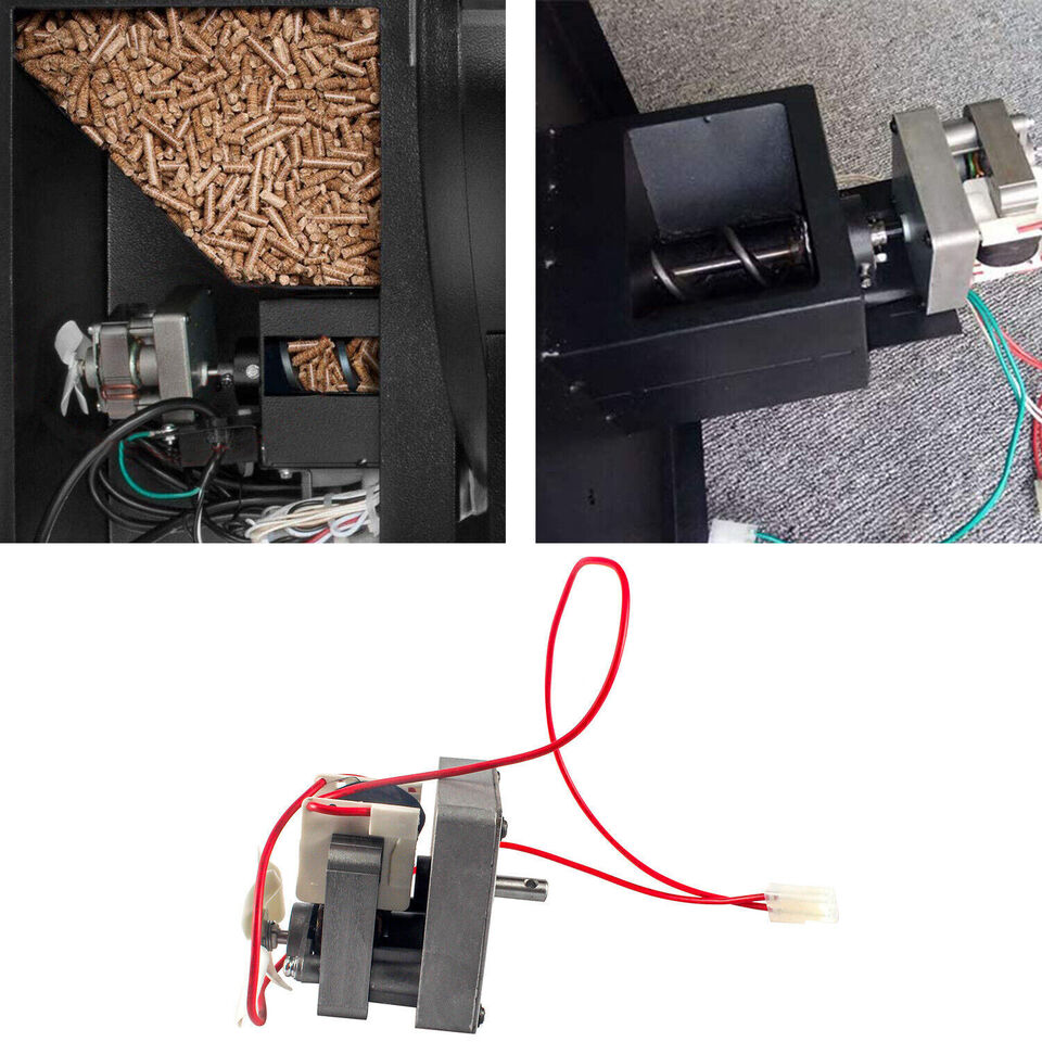 ASMOKE AS300/AS350 Pellet Grill Auger Feed Motor, 2RPM, 230V