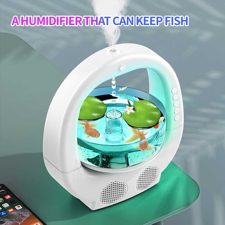Black 3 In 1 Anti-Gravity Humidifier - Stacks Warehouse