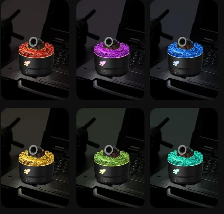 Black Creative Cannon-Shaped Aromatherapy Diffuser - Flea Market