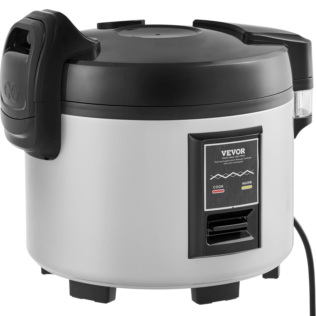 VEVOR Commercial Rice Cooker 9L 45-Cup 3D Heating Non-Stick 12-Hour Keep-Warm Restaurant Catering