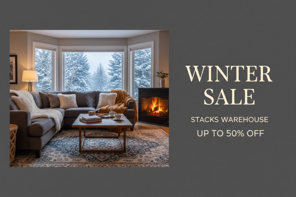 Winter Sale - stacks warehouse