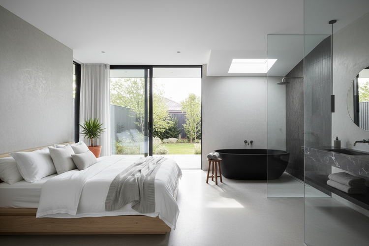 Bedroom & Bathroom