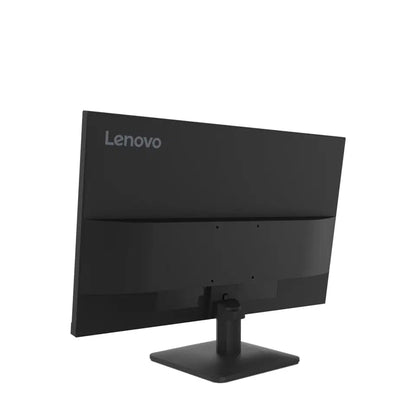 Lenovo computer monitor with sleek black design and stand, ideal for home or office use