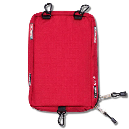 Burn module first aid kit with conforming bandage and 20cm x 10cm combine dressing
