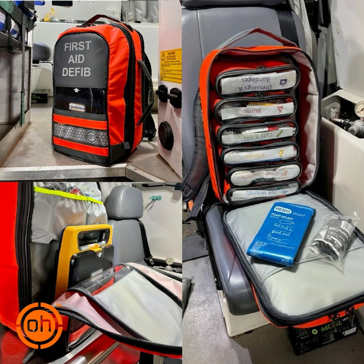 MINDRAY C1A fully-automatic AED, IP65 rated, delivering 200, 300 or 360 J adult shock energy