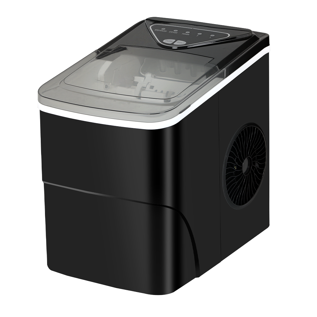 Spector Portable Ice Maker 15kg Countertop Bullet Ice Machine Black