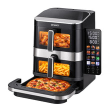 Devanti 12L Dual Basket Air Fryer & Pizza Maker - view 2