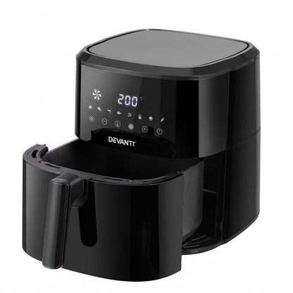 Devanti 6.5L Digital Air Fryer 1700W - 8 Presets - view 11