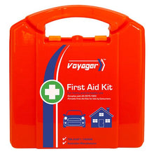 Aero Healthcare AeroKit range neat plastic first aid case, Surefill refill compatible with custom labelling available
