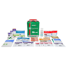 DEFENDER 3 Series Softpack First Aid Kit, 13 x 9 x 19.5cm softpack with centre slit pocket