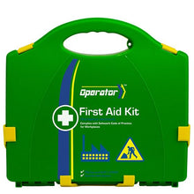 Over 30 line items covering wound care, bandaging, burns, eye injuries, CPR and instruments