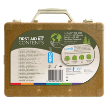 Aero Eco First Aid Kit ECO-CASE moulded from 100% recycled plastics with plant-based compounds
