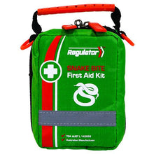 REGULATOR snake bite kit contents: two 10 cm x 4 m indicator bandages, triangular bandage and dressing