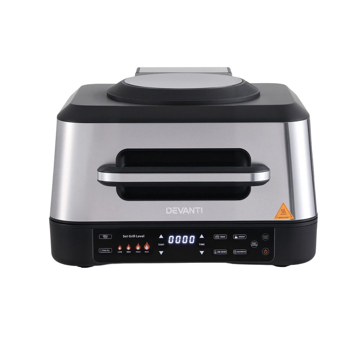 Devanti 5-in-1 BBQ Grill Air Fryer 8L 2200W - view 3