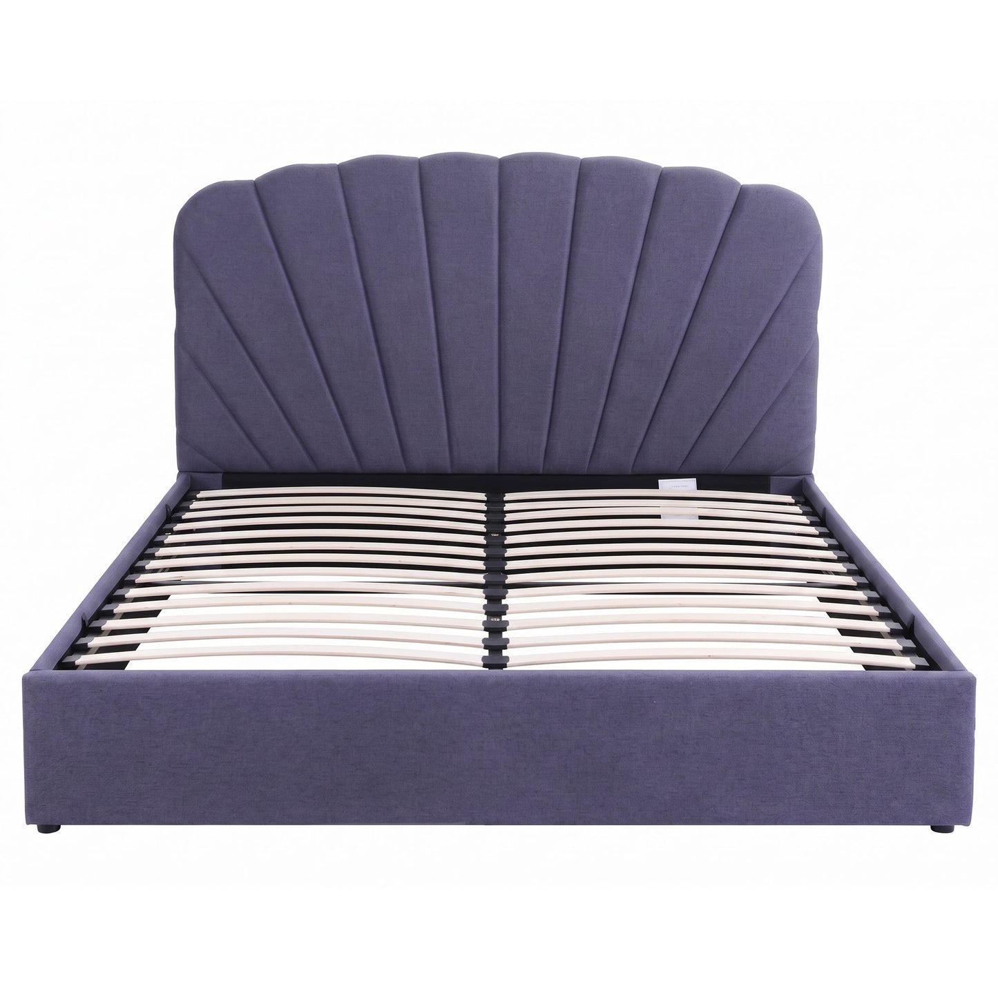Artiss King Bed Frame With Lift Up Storage USB Ports Grey
