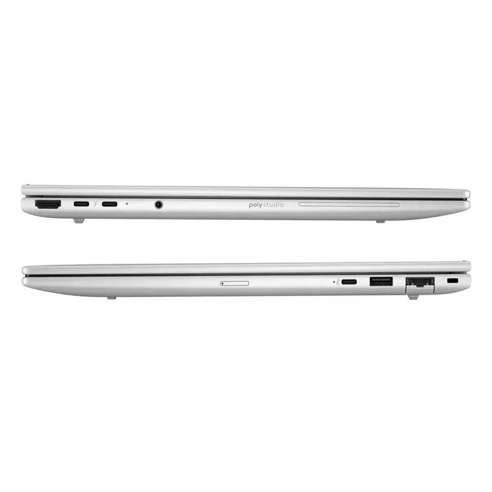 HP EliteBook 8 G1i open showing the 16 inch WUXGA display
