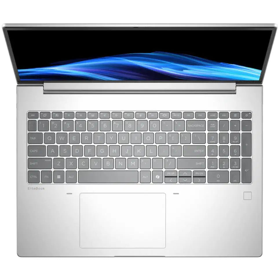 Side profile of the HP EliteBook 6 G1i showing its thin chassis
