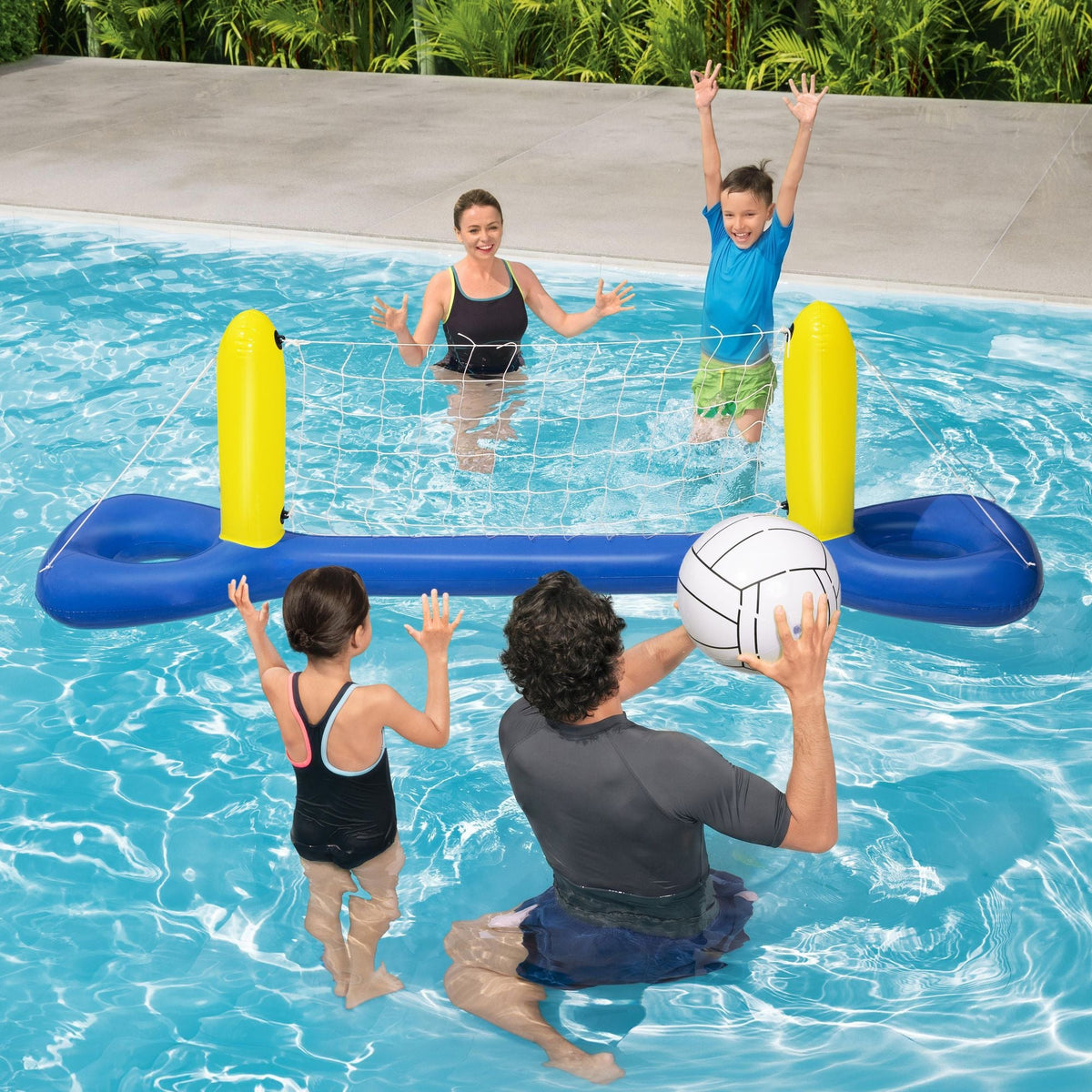 Christmas Special: Intex 16ft Prism Frame Pool + FREE Bestway Pool Volleyball Set