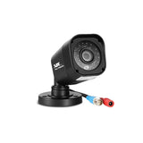 Outdoor weatherproof CCTV security camera with night vision and mounting base