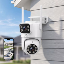 UL-Tech 2.5K Dual Lens Pan Tilt Security Camera 4MP WiFi Outdoor