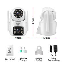 UL-Tech 2.5K Dual Lens Pan Tilt Security Camera 4MP WiFi Outdoor