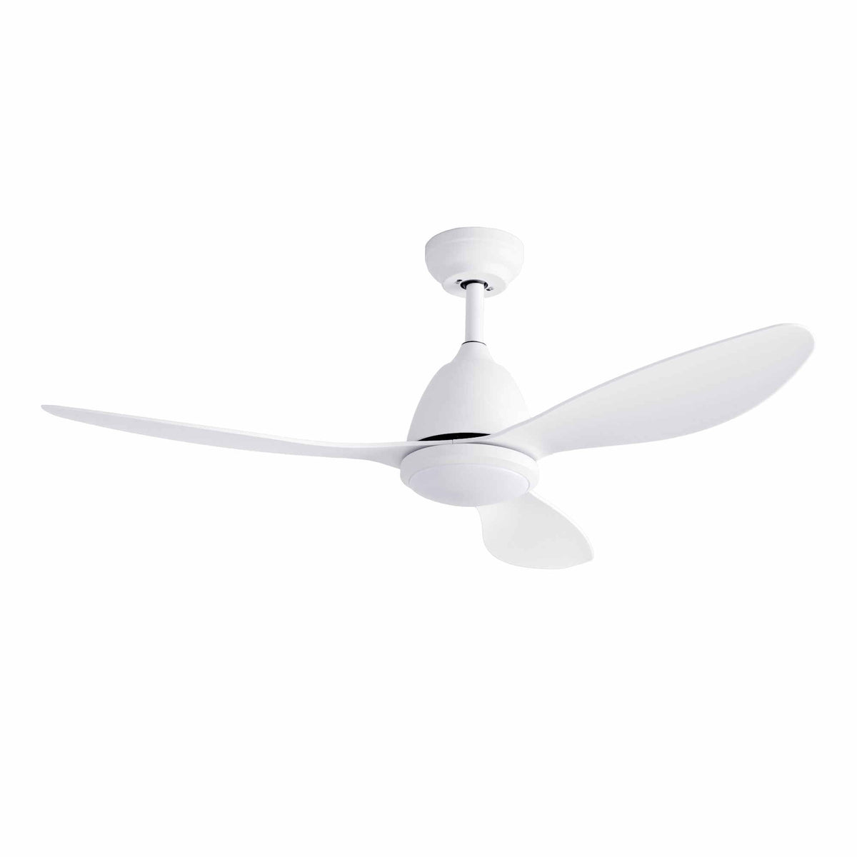 Devanti 48 inch DC Ceiling Fan with LED Light - White - view 3