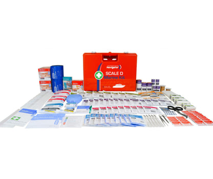 NAVIGATOR Scale D Marine First Aid Kit stocked to NSCV Scale D for Class 1B commercial vessels