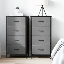 Artiss 4-Drawer Chest | Grey (Set of 2)