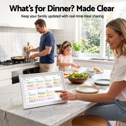 Artiss 10" Smart Family Calendar with Digital Photo Frame and Chore Tracker