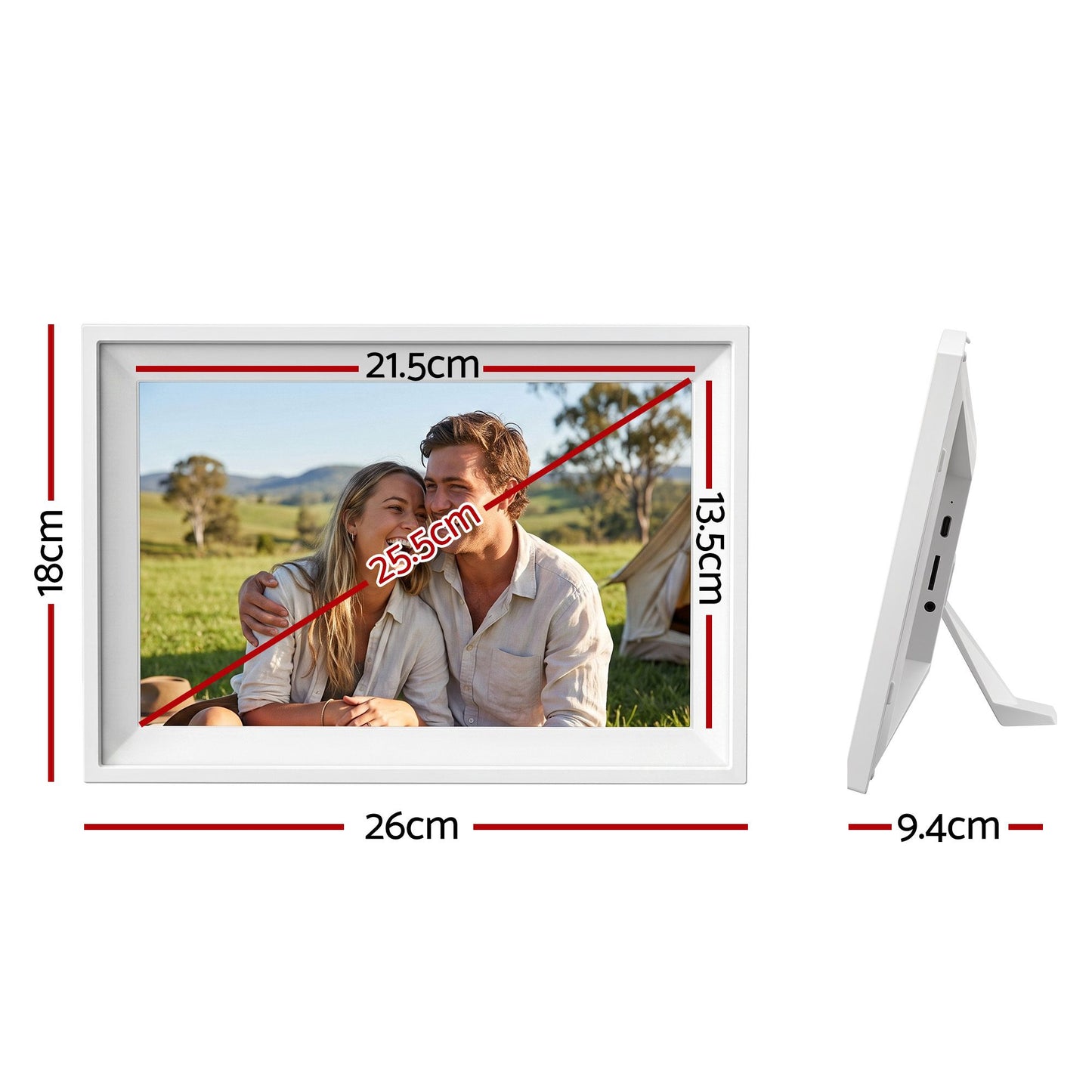 Artiss 10" Smart Family Calendar with Digital Photo Frame and Chore Tracker