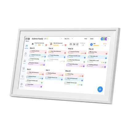 Artiss 15.6" Smart Family Calendar with Digital Photo Frame and Chore Tracker
