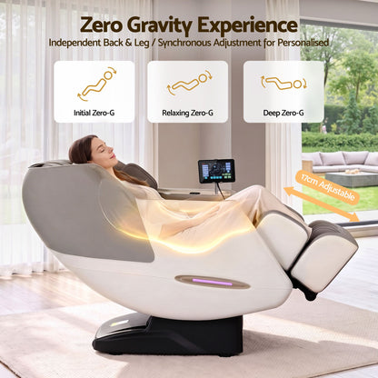 Livemor Elite 4D Massage Chair White