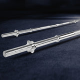 Everfit 168cm Barbell Bar, 150kg Capacity, Chrome Steel