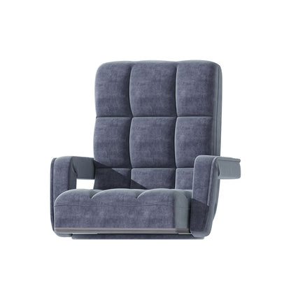 Artiss Swivel Floor Lounge Chair | Charcoal