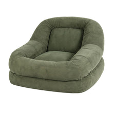 Artiss Cloud Armchair Corduroy Green