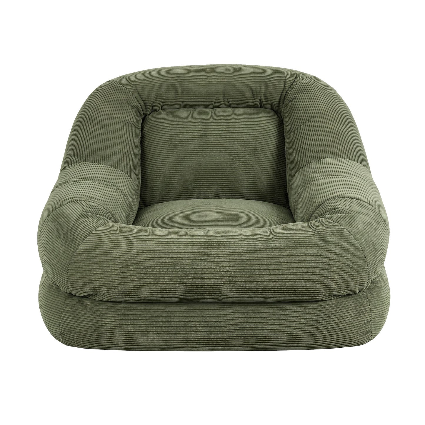Artiss Cloud Armchair Corduroy Green