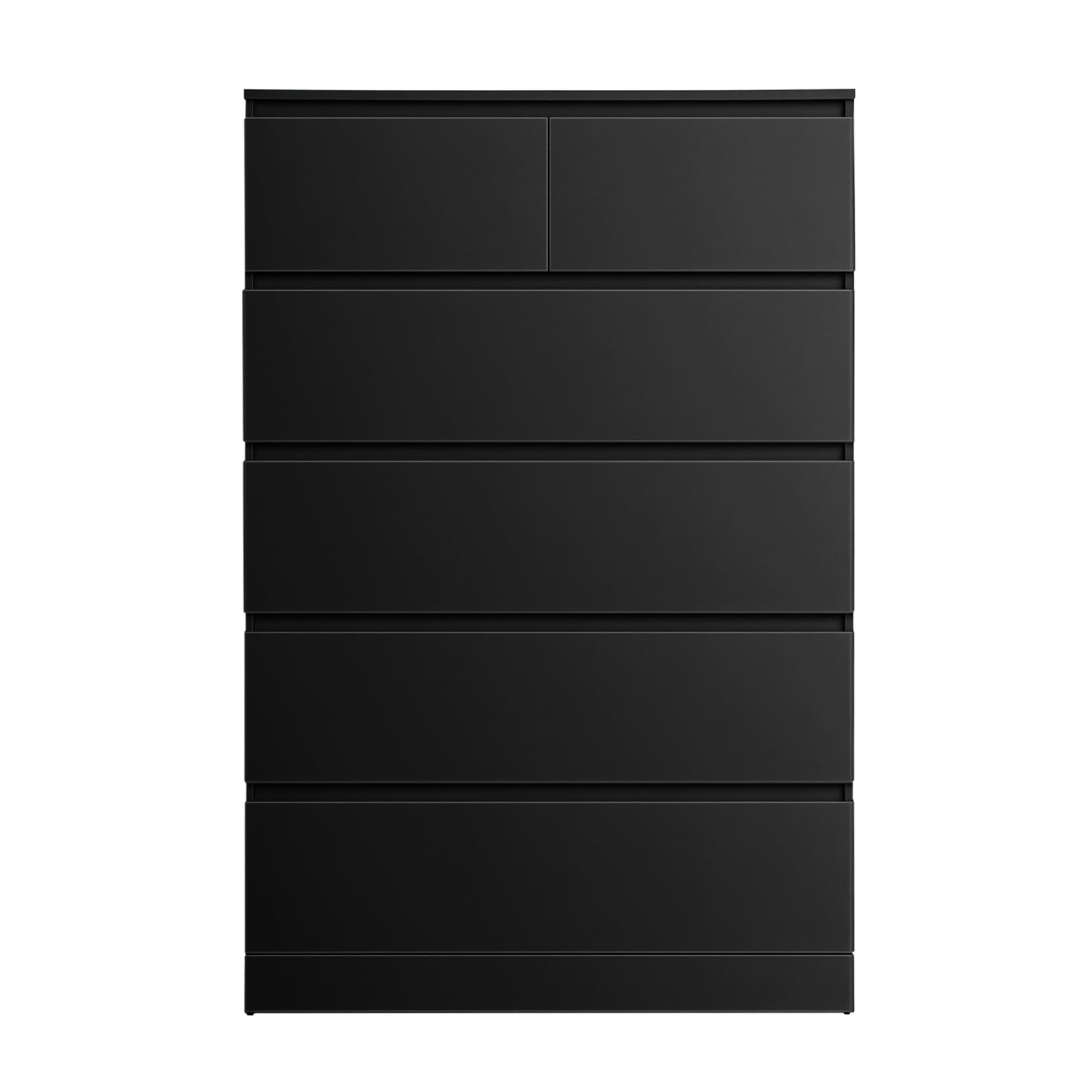 Artiss PEPE 6-Drawer Tallboy | Black