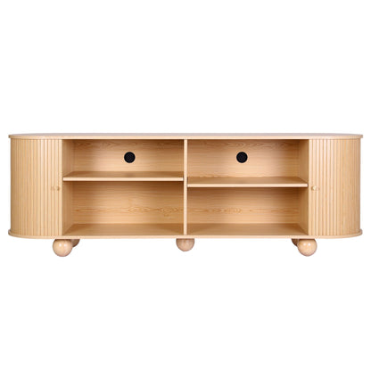 Artiss TV unit measuring 180 x 45 x 60cm with an 80kg rated tabletop