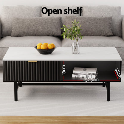 Artiss Kaisu TV Unit and Coffee Table Set | Black