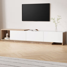 Artiss Extendable TV Unit 190 to 260cm | Oak and White