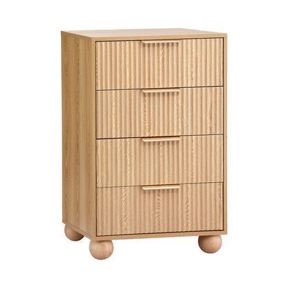 Artiss 4-Drawer Dresser | Pine
