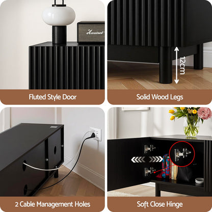 Artiss TV Unit 180cm | Black