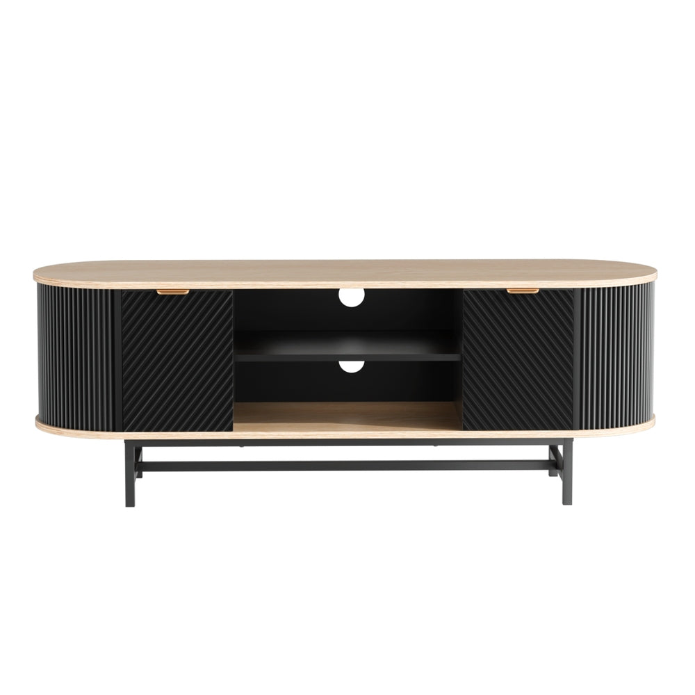 Artiss TV Unit 140cm | Black and Pine